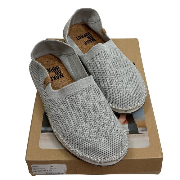 SAOLA Women's Sequoia II Slip-On Shoes Light Grey NWB Size 9.5 - Picture 8 of 12